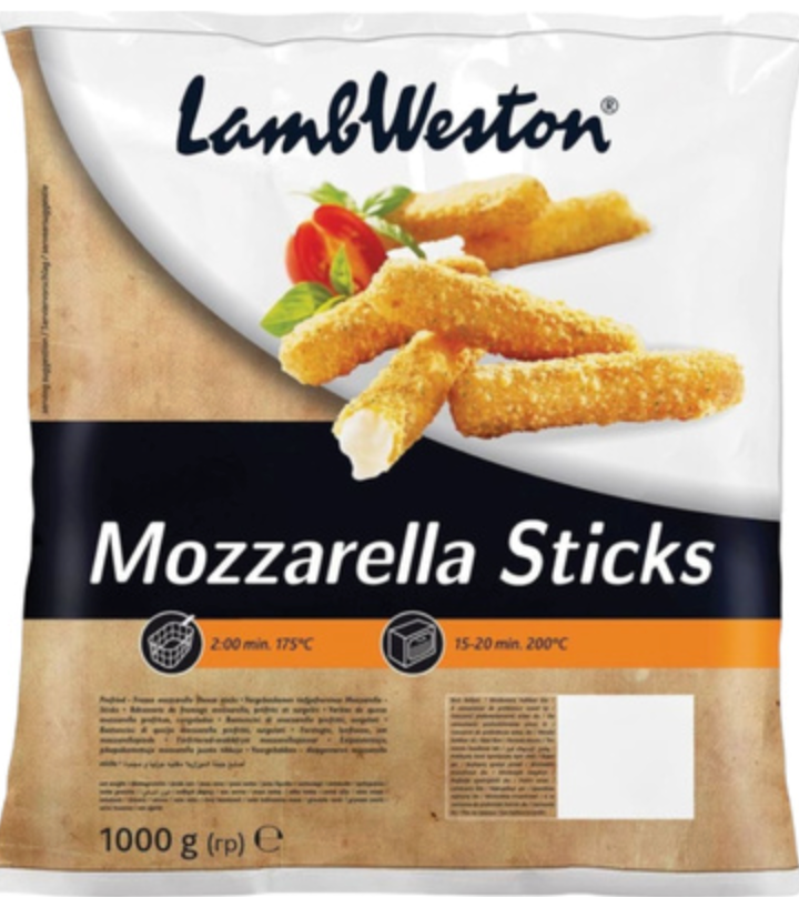 390305 SAV. Lamb Weston Mozzarella Sticks 1kg