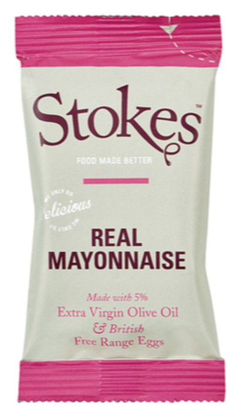 194835 SAV. Stokes Real Mayonnaise Sachets x80 pcs