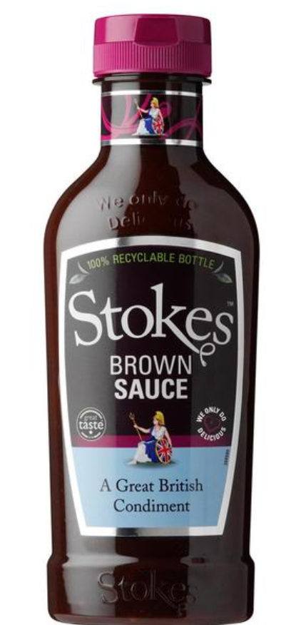 194839 SAV. Stokes Brown Sauce 505gm
