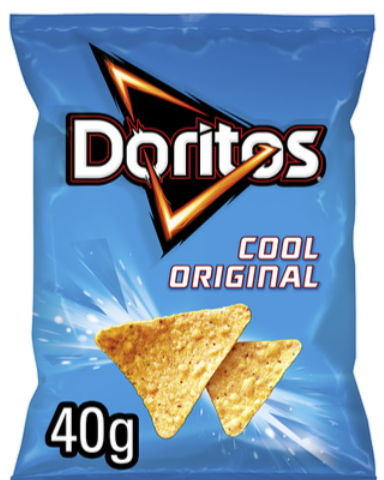 112463 SAV. Doritos Cool Original Tortilla Chips Crisps 32 x 40G