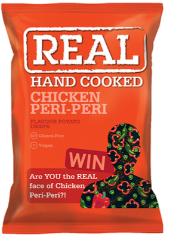 118587 SAV. Real Chicken Peri Peri Crisps 48 x 35G