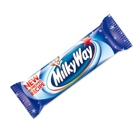 156918 SAV. Milky Way Chocolate Bars 1 x 60PCS