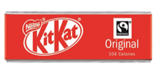 137033 SAV. Kit Kat Two Finger Milk Chocolate Biscuit Bars 1 x 72PCS