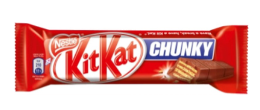 137034 SAV. Kit Kat Chunky Milk Chocolate Bars 1 x 24PCS