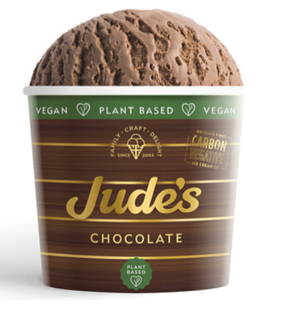 389002 SAV. Judes Vegan Chocolate Ice Cream 24 x 100ML