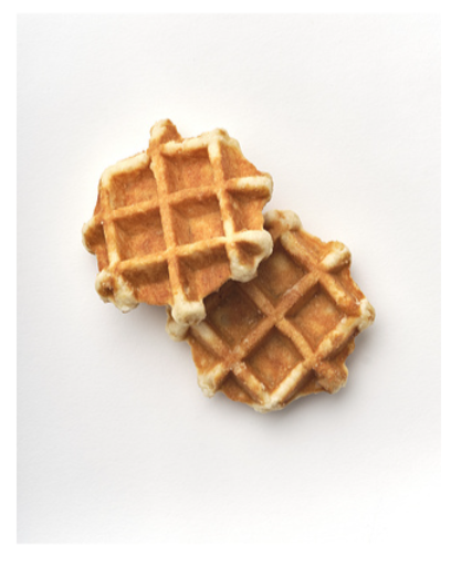 343033 SAV. Wafflemeister Classic Belgian Mini Waffles 100 x 35G