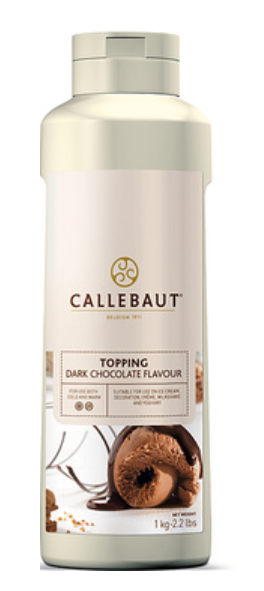 139616 SAV. Callebaut Dark Chocolate Topping Sauce 1LTR