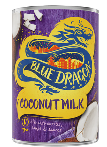 178857 SAV. Blue Dragon Coconut Milk 15% Fat 400ML
