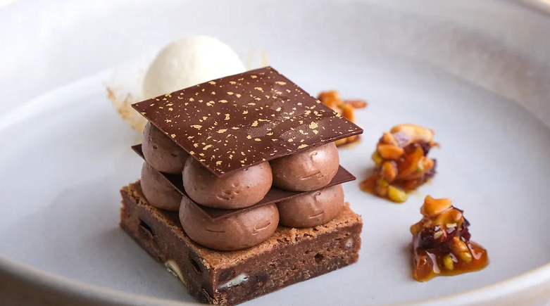 CH23/07. Chocolate mille feuille