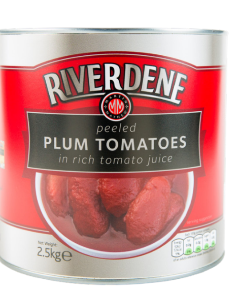 106464 SAV. Riverdene Plum Tomatoes 6 x 2.5kg