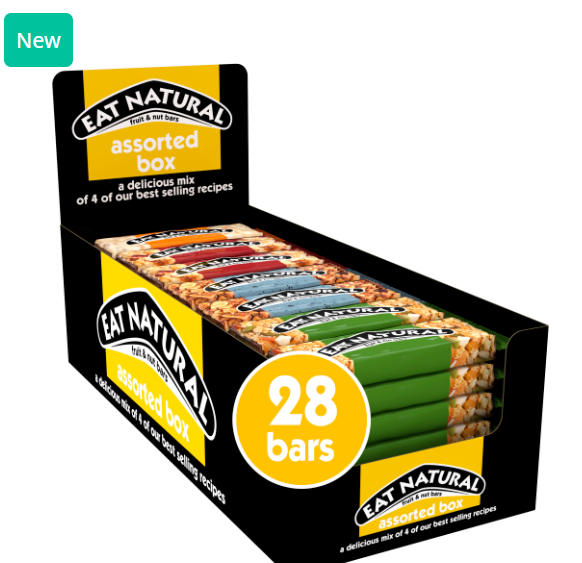 113052 SAV Eat Natural Cereal Bar (1x28 Pack)