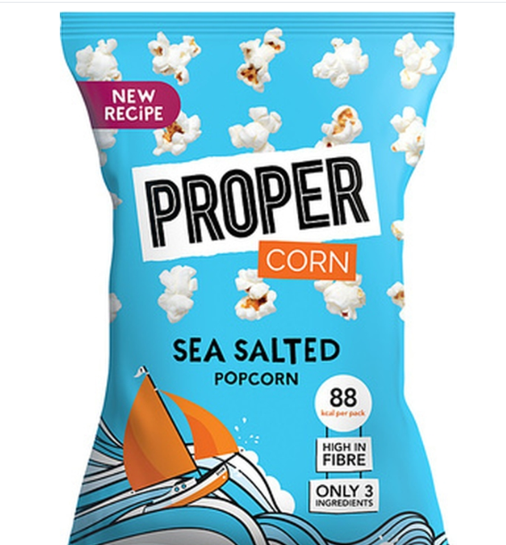 112055 SAV Proper Corn Sea Salted Popcorn 20g