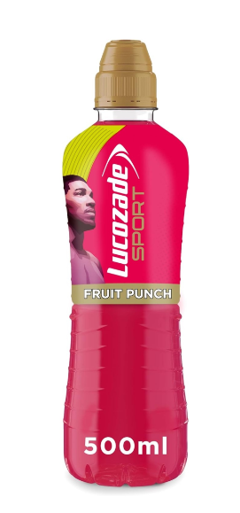 133211 SAV. Lucozade Sport Fruit Punch Pet 500ml (12 Pack)