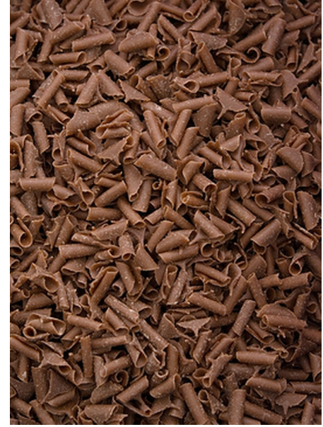 123115 SAV Shmoo Milk Chocolate Shaving Flake Curls Milkshake Topping 300g