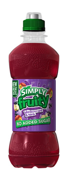 165526 SAV. Simply Fruity Apple and Blackcurrant 330ml (12 Pack)