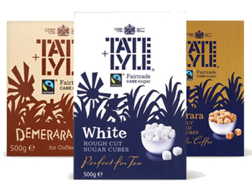136136 SAV. Tate & Lyle Rough Cut Brown Sugar Cubes 1kg