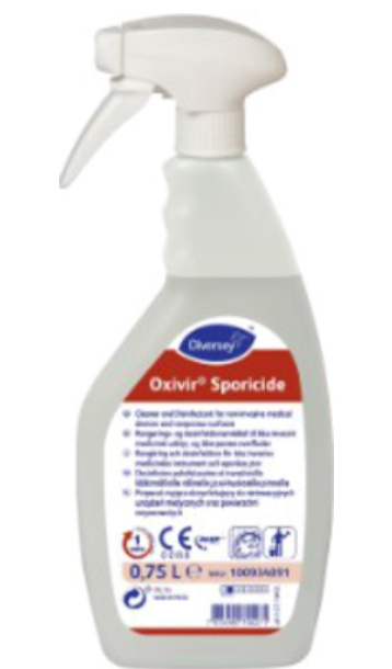 602095 SAV Oxivir Sporicide Spray 750ml