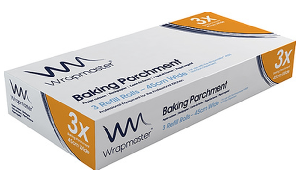 601626 SAV Wrapmaster Baking Parchment Refill Rolls 30cm x 50m (3 Pack)