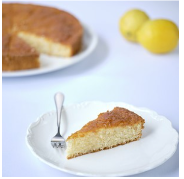 316319 SAV. Frozen Waldron's Patisserie Low Sugar Lemon Drizzle Cake (14 Portions)