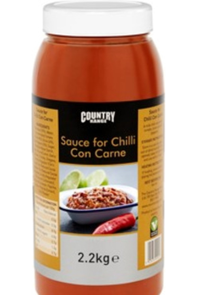 144176 SAV Country Range Chilli Con Carne Sauce 2.2kg