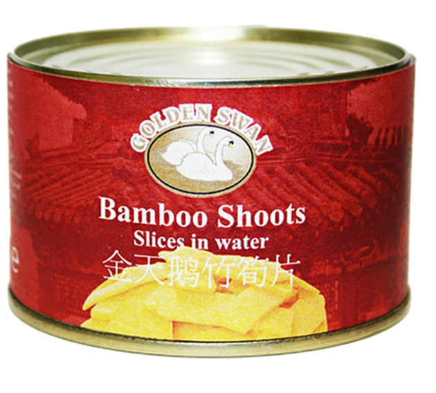 184681 SAV Golden Swan Sliced Bamboo Shoots 227g