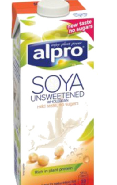 174161 SAV Alpro Unsweetened Soya Milk 1ltr