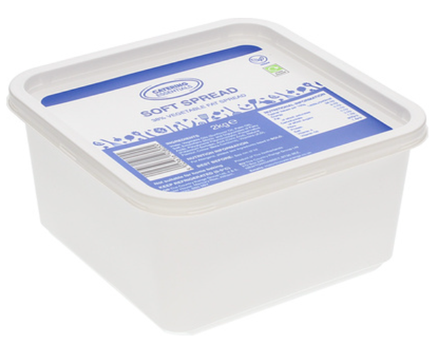 266000 SAV Chilled Catering Essentials Light Soft Spread 2kg (6 Pack)
