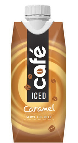 299695 SAV Chilled Iced Cafe Caramel Latte 330ml (12 Pack)