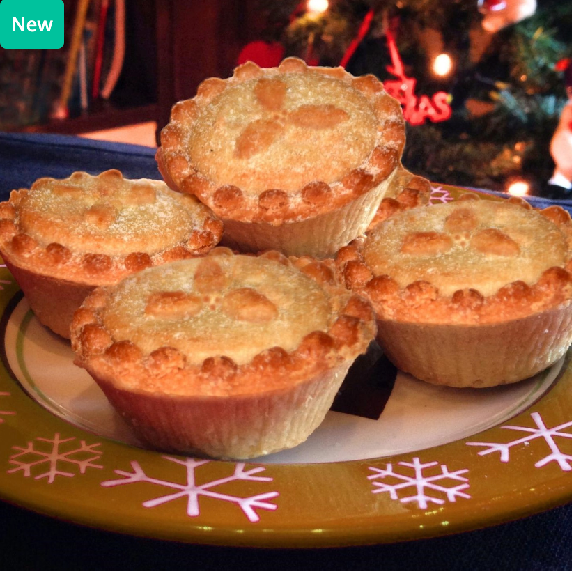 182471 SAV. Sargents Deep Filled Holly Lid Mince Pies 6sgl (15 Pack)