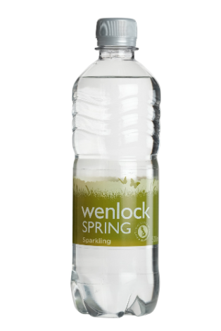 184425 SAV Wenlock Spring Sparkling Water PET 500ml (24 pack)