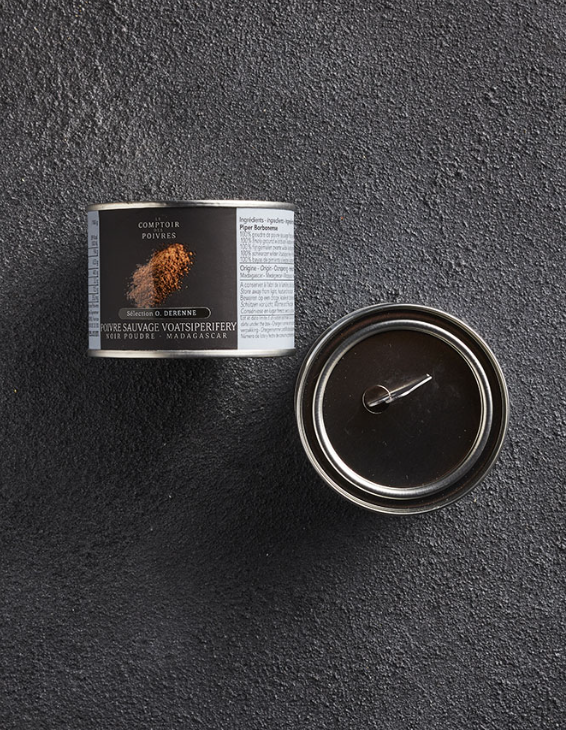 Wild Black Voatsiperifery Peppercorn Finely Ground 60g