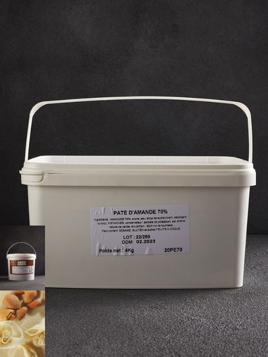 Almond Paste 70% Marzipan 4kg