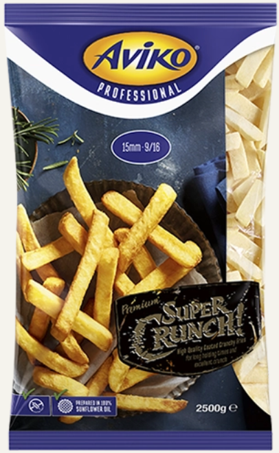 Aviko Super Crunch (9/16) 15mm Chips 6x2.5kg