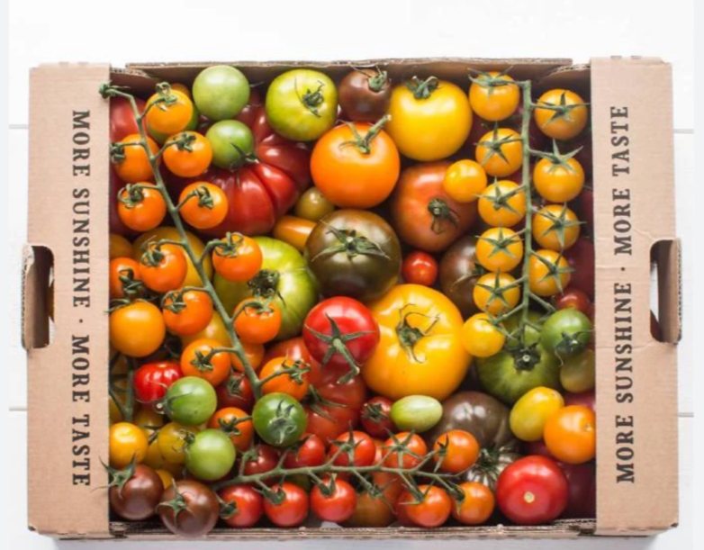 SUP. Isle of Wight Heritage Tomatoes 3kg Box NEW SEASON