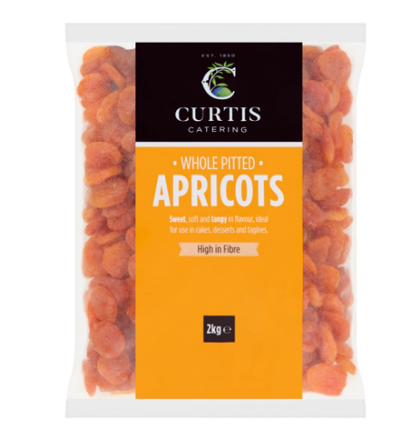 107075 SAV. Curtis Dried Pitted Apricots 3kg