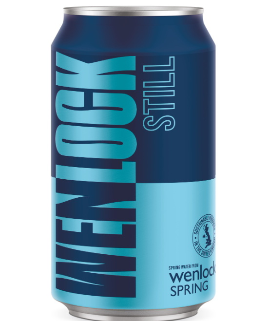 SAV. Wenlock Spring Still Water Can 330ml (24 pack)