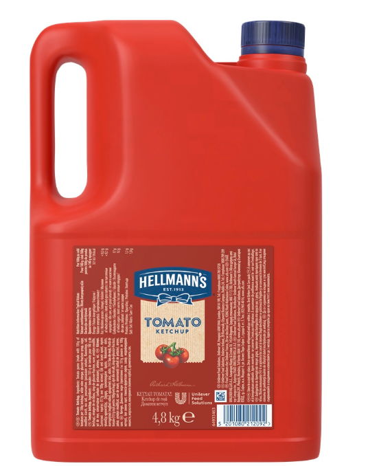 SAV. Hellmann's Tomato Ketchup Jerry Can 4.8kg