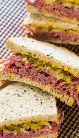 Elite. Salt Beef Dill & Mustard Sandwich Filler 1kg