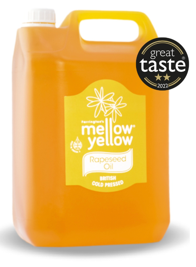 SAV. Mellow Yellow Cold Pressed Rapeseed Oil 5ltr Shop Mellow Yellow