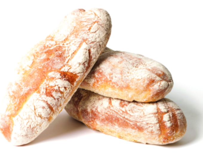 Elite. Ciabatta Roll (Slipper) Speciality Bread 40x100g