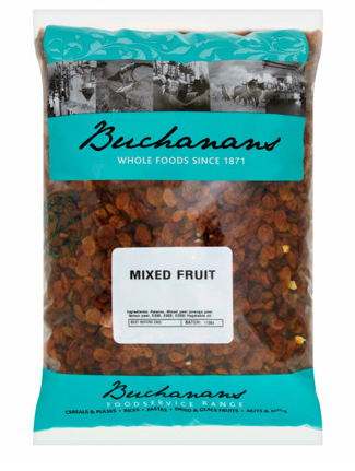 Elite. Buchanans Mixed Fruit Dried - 3kg