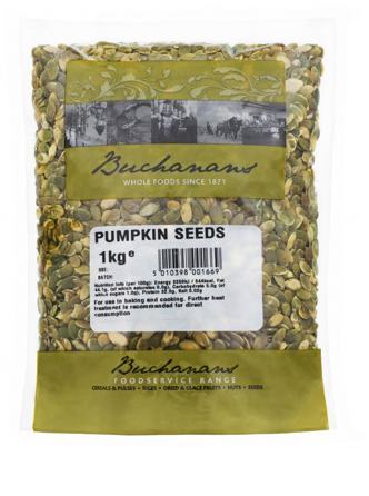 Elite. Buchanans Pumpkin Seeds - 1kg