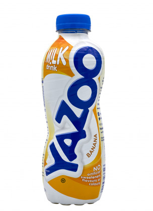 Elite. Yazoo Banana Flavoured Milk - 10 x 400ml