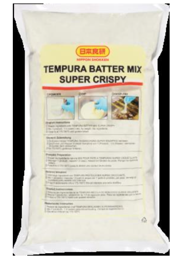 Elite. Nippon Shokken Tempura Batter Mix Super Crispy - 1.5kg