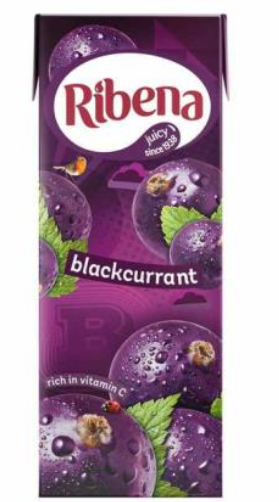 Elite. Ribena Original Blackcurrant Cartons 24 x 250ml