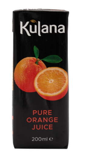 Elite. Orange Juice 27 x 200ml