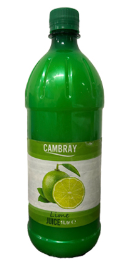 Elite. Lime Juice 1 litre