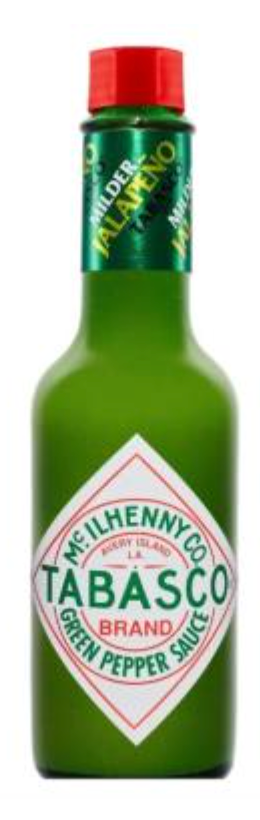 Elite. Tabasco Jalapeno Green Sauce 60ml