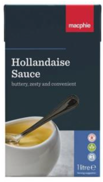 Elite. Free Range Hollandaise Sauce 1 litre