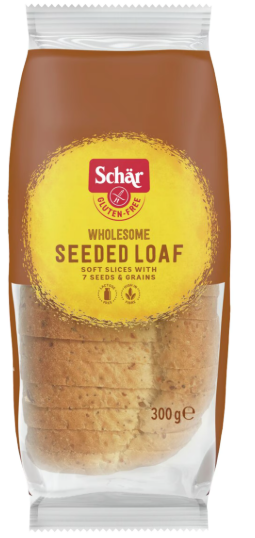 Elite.Schar Gluten Free & Vegan Seeded Sandwhich Loaf 6 x 535g - Frozen